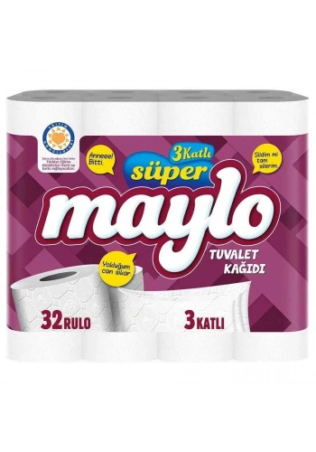 3 Katlı Süper Tuvalet Kağıdı - 32 Rulo