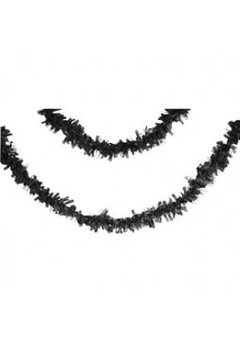 Siyah Pelür 7,65 mt. Uzunluğunda Asma Süs/Garlent