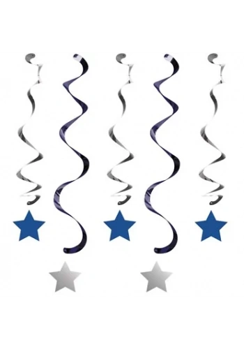 One Little Star Mavi Süs Dalgası 5 Adet