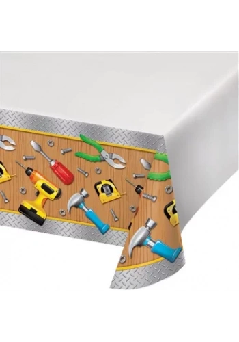 Tamirci Partisi Masa Örtüsü 137 x 259 cm
