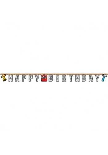 Tamirci Partisi Happy Birthday Harf Afiş