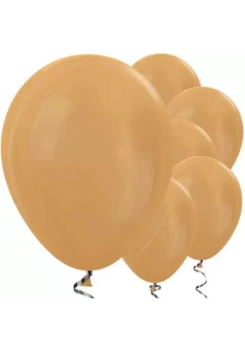 Altın Metalik Balon  10 Adet