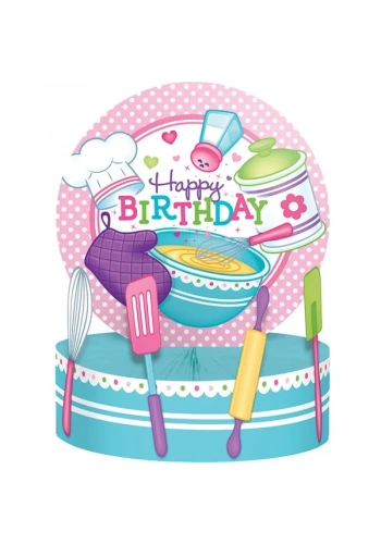 Küçük Şefler Masa Orta Süsü