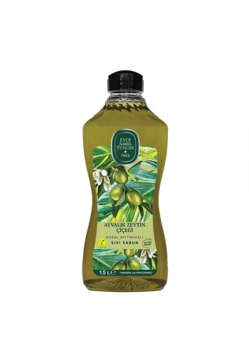 Ayvalık Zeytin Çiçeği Doğal Zeytinyağlı Sıvı Sabun 1,5 lt