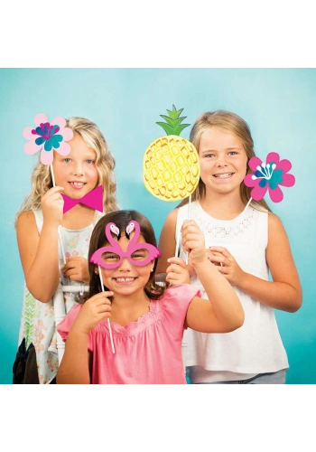 Ananas, Flamingo Fotoğraf Çekme Aksesuarları 10 Adet