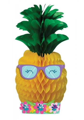 Ananas, Flamingo ve Arkadaşları Masa Orta Süsü