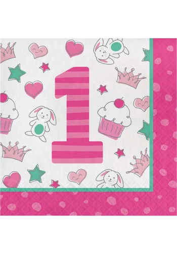 İlk Yaş Partim Kız 16 lı Peçete