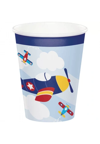 Uçaklar Partisi 8 li Bardak