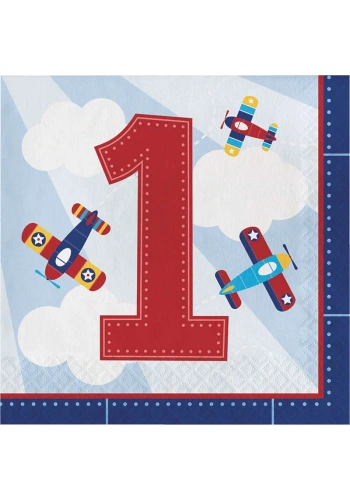 Uçaklar Partisi 1 Yaş  Peçete 16 adet