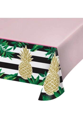 Pineapple Gold Masa Örtüsü