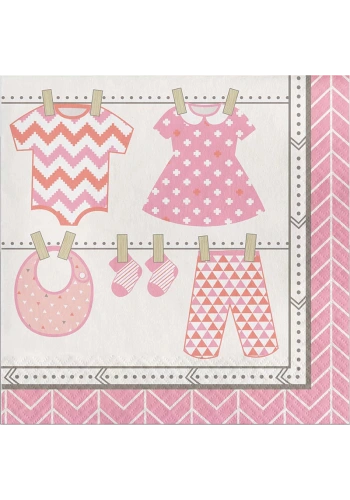 Bebek Pembesi Baby  Peçete 16 Adet