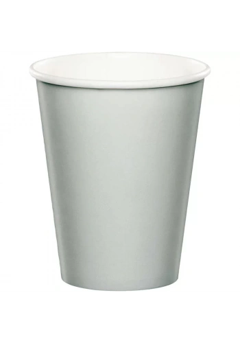 Gümüş Renk Bardak 8 Adet