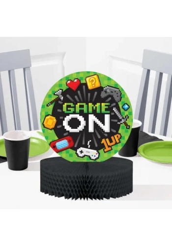 Konsol Oyunları Partisi  Masa Orta Süsü 16,5x23 cm