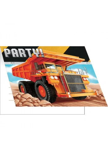 İnşaat Partisi Davetiye 8 Adet