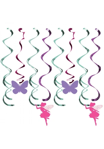 Parıltılı Çiçek Perisi Süs Dalgası 5 Adet