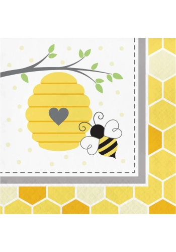 Bal Arısı Peçete 16 Adet