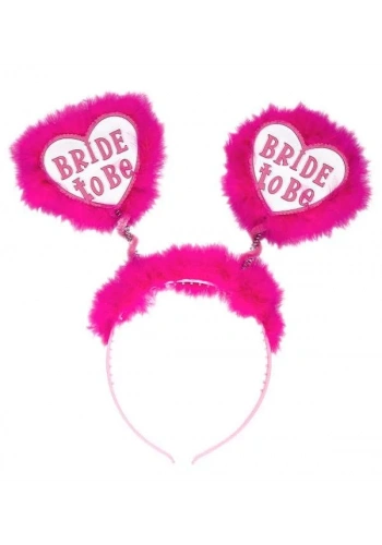 Bride to Be Pembe Otrişli Taç