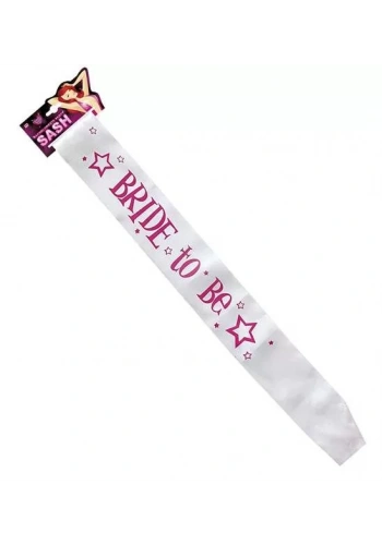 Bride to Be Saten Vücud Bandı