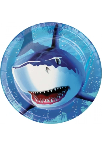 Köpek Balığı Partisi Tabak 8 Adet