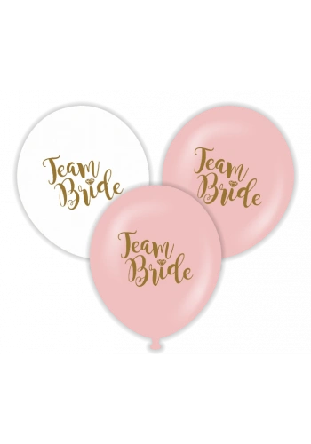 Team Bride Temalı Baskılı Balon 6 Adet