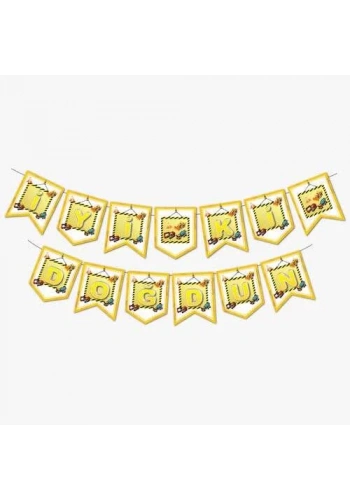 İnşaat Partisi İyi Ki Doğdun Banner