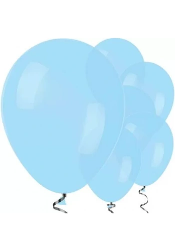 Makaron Mavi 10 Lu latex Balon Normal Boy