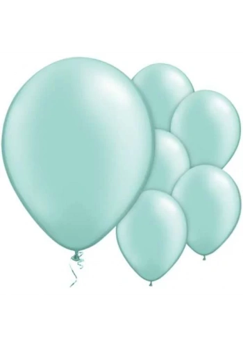 Makaron Mint Yeşili 10 Lu latex Balon Küçük Boy