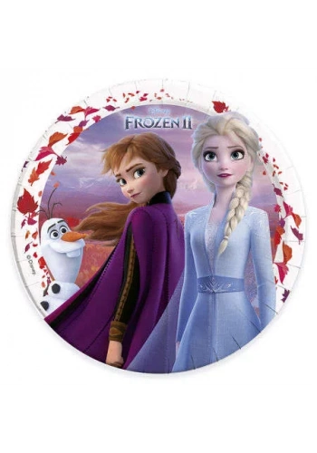 Frozen Tabak 23 cm 8 Lİ Paket
