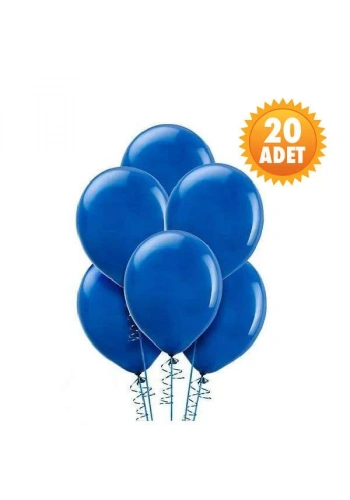 Koyu Mavi 20 Li Latex Balon