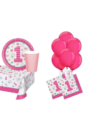 İlk Yaş Partim Kız 8 Lİ Parti Seti