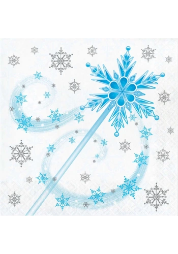 Kar Prensesi Peçete 16 Adet