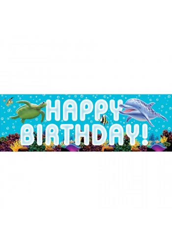 Okyanus Partisi Dev Afiş 152 x51 cm