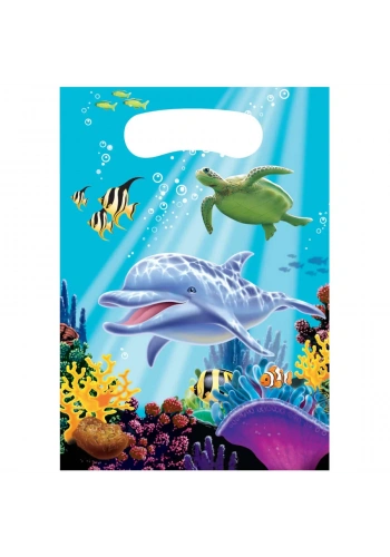 Okyanus Partisi Hediye Poşeti 8 Adet