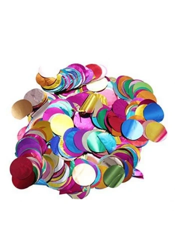 Metalik Karışık Renk  Konfeti 20 Gr