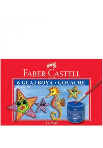 FABER 6 RENK GUAJ BOYA