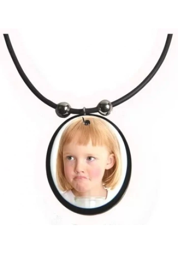 Kolye baskı (Siyah)