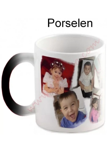 Sihirli bardak (Kolaj-8 resim)