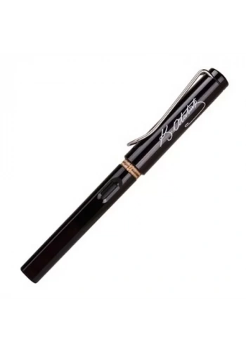 LAMY SAFARİ DOLMA KALEM ATATÜRK İMZALI SİYAH (M UÇ)