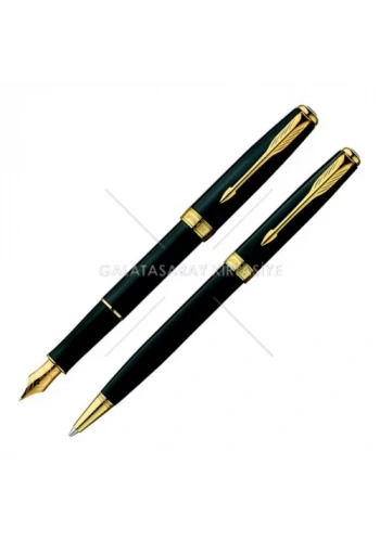 Parker Dolmakalem + Tükenmez Sonnet Lake Siyah GT