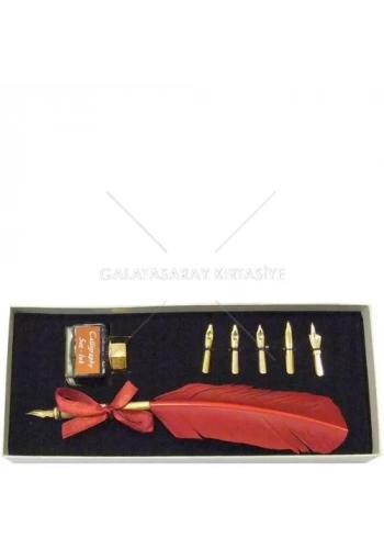 Steelpen Kaligrafi Seti CS-0210 (Kırmızı)
