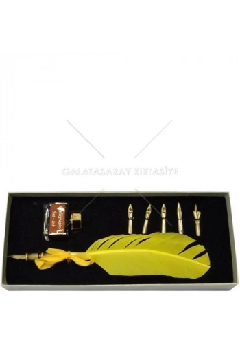 Steelpen Kaligrafi Seti CS-0212 (Sarı)