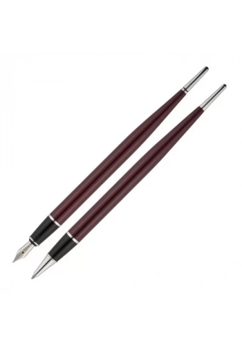 Scrikss Stilofor 17 Sümen Kalem Takımı-Bordo (Dolma+Tükenmez)