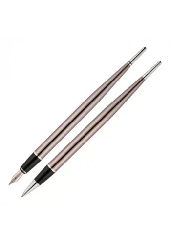 Scrikss Stilofor 17 Sümen Kalem Takımı-Titanium (Dolma+Tükenmez)