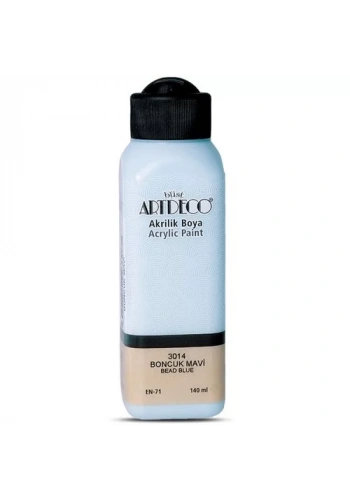 ARTDECO AKRİLİK BOYA 140ml BONCUK MAVİ 3014
