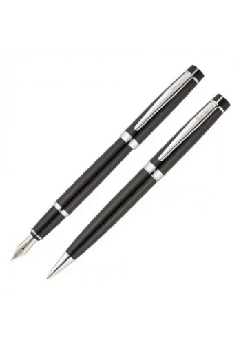 Scrikss 38 Siyah Krom (Dolma-Tükenmez)