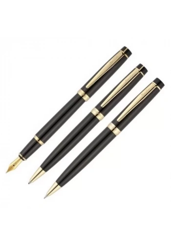 Scrikss 38 Siyah Altın (Dolma-Tükenmez-Kurşun)