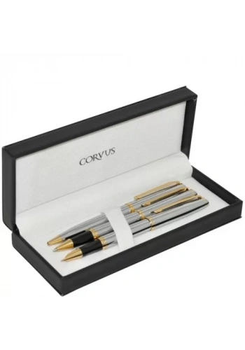 Corvus Dolma + Tükenmez + Roller Kalem CV25DTR