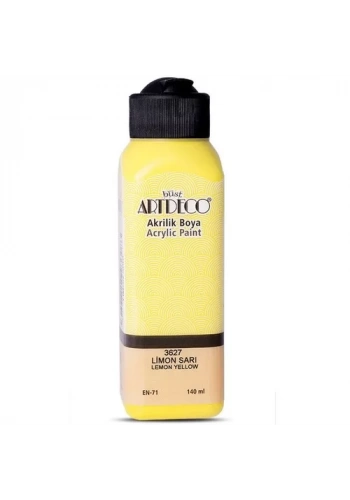 ARTDECO AKRİLİK BOYA 140ml LİMON SARI 3627
