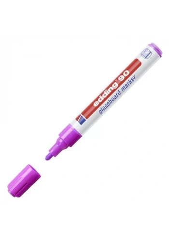 EDDING 90 CAM YAZI TAHTASI KALEMİ MOR