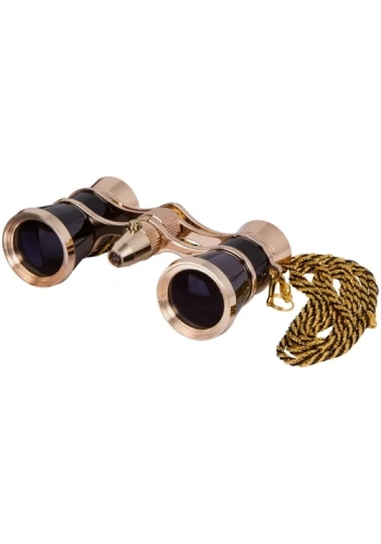 Levenhuk Broadway 325F Opera Dürbünlerı (siyah, LED ışıklı ve zıncırlı)